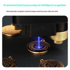 [Engraving Machine Selection] Smart Laser Engraving and Marking Machine, Electric Tool for Leaf Carving and Cutting, DIY Accessories Manufacturing