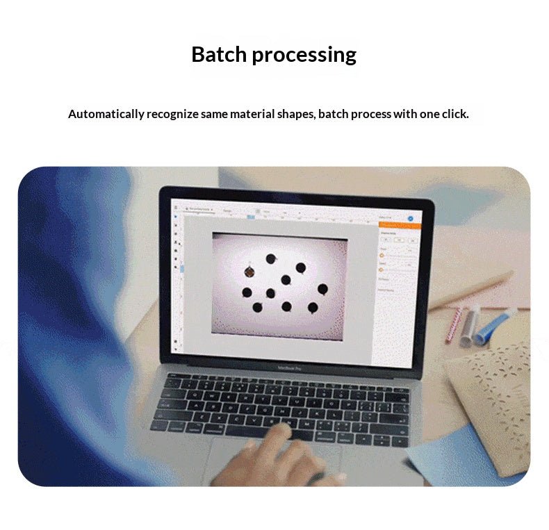 [Engraving Machine Selection] Smart Laser Engraving and Marking Machine, Electric Tool for Leaf Carving and Cutting, DIY Accessories Manufacturing - three thousand