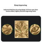[Engraving Machine Selection] Smart Laser Engraving and Marking Machine, Electric Tool for Leaf Carving and Cutting, DIY Accessories Manufacturing - three thousand