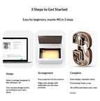 [Engraving Machine Selection] Smart Laser Engraving and Marking Machine, Electric Tool for Leaf Carving and Cutting, DIY Accessories Manufacturing - three thousand