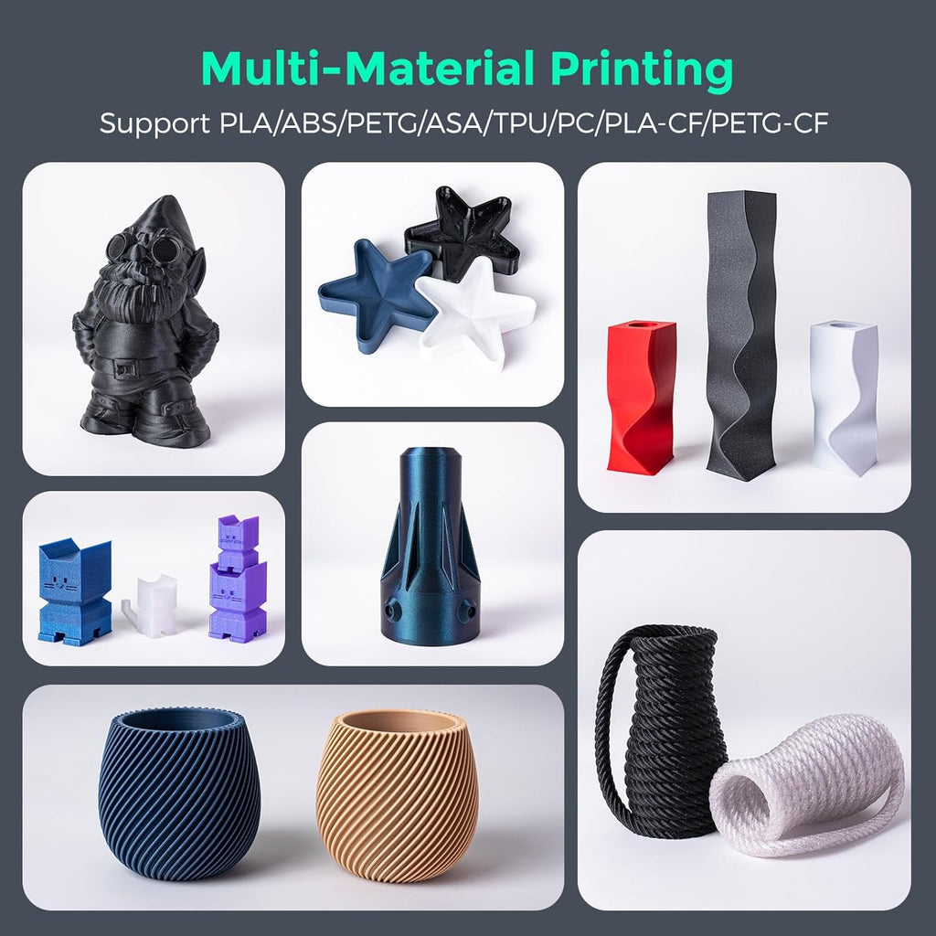 FLASHFORGE Adventurer 5M Pro 3D Printer with 1 Click Auto Printing System, 600mm/s High - Speed, Quick Detachable 280°C Nozzle, Core XY All - Metal Structure, Multi - Functional 220x220x220mm 3D Printer - three thousand