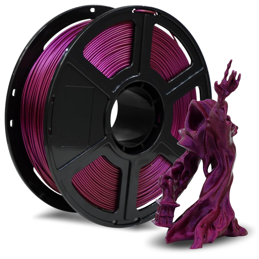 FLASHFORGE Rapid PLA Filament 1.75mm Aurora Purple, 500mm/s High Speed Printing, 3D Printer Filament 1kg Spool, Dimensional Accuracy +/ - 0.02mm, Enjoy Exceptional Print Quality - three thousand