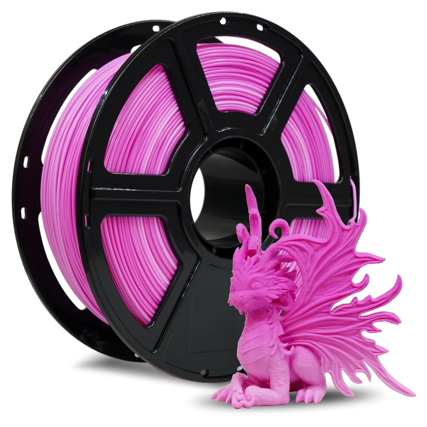 FLASHFORGE Rapid PLA Filament 1.75mm Aurora Purple, 500mm/s High Speed Printing, 3D Printer Filament 1kg Spool, Dimensional Accuracy +/ - 0.02mm, Enjoy Exceptional Print Quality - three thousand