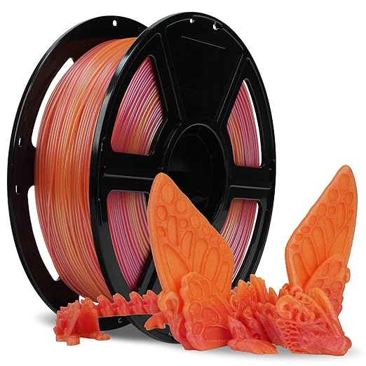 FLASHFORGE Rapid PLA Filament 1.75mm Aurora Purple, 500mm/s High Speed Printing, 3D Printer Filament 1kg Spool, Dimensional Accuracy +/ - 0.02mm, Enjoy Exceptional Print Quality - three thousand