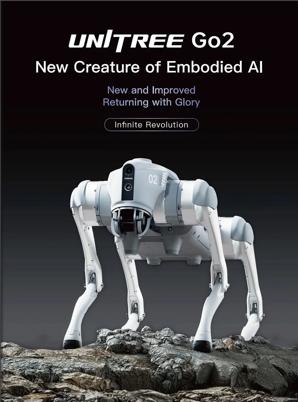 Go2 Air Robot Dog Electronic Pet High - End Gift - three thousand