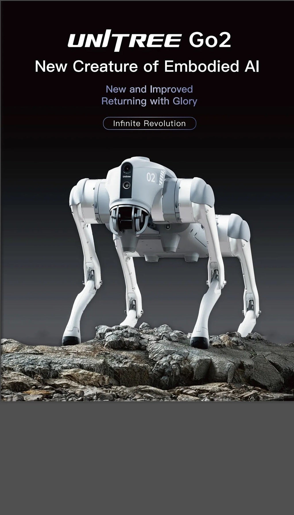 Go2 Air Robot Dog Electronic Pet High - End Gift - three thousand