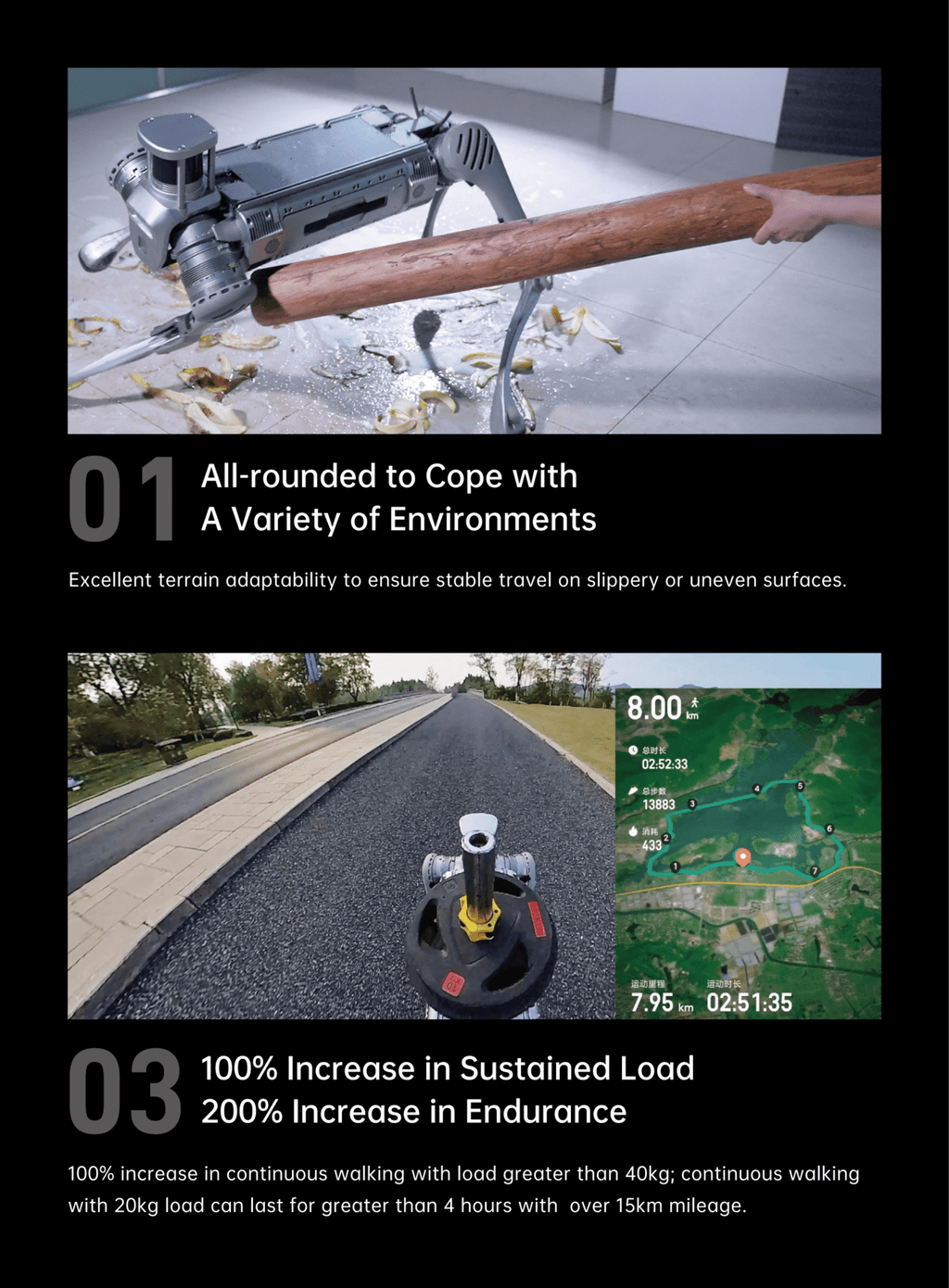 Go2 EDU Flagship Edition Robot Dog with Voice AI Large Model, Embodied Intelligence, Bionic Companion Robot, Supports Secondary Development, for Scientific Research, Education, and Industrial Applications - three thousand