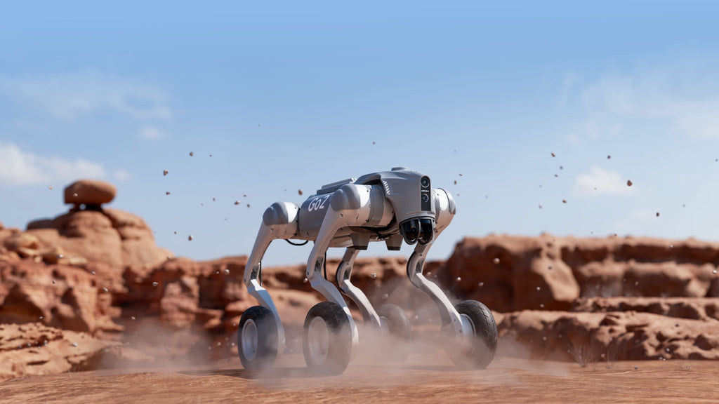 Go2 - W Master All Terrains, Smart Robot Dog, AI Avatar, Opening a New Era of Intelligent Beings - three thousand