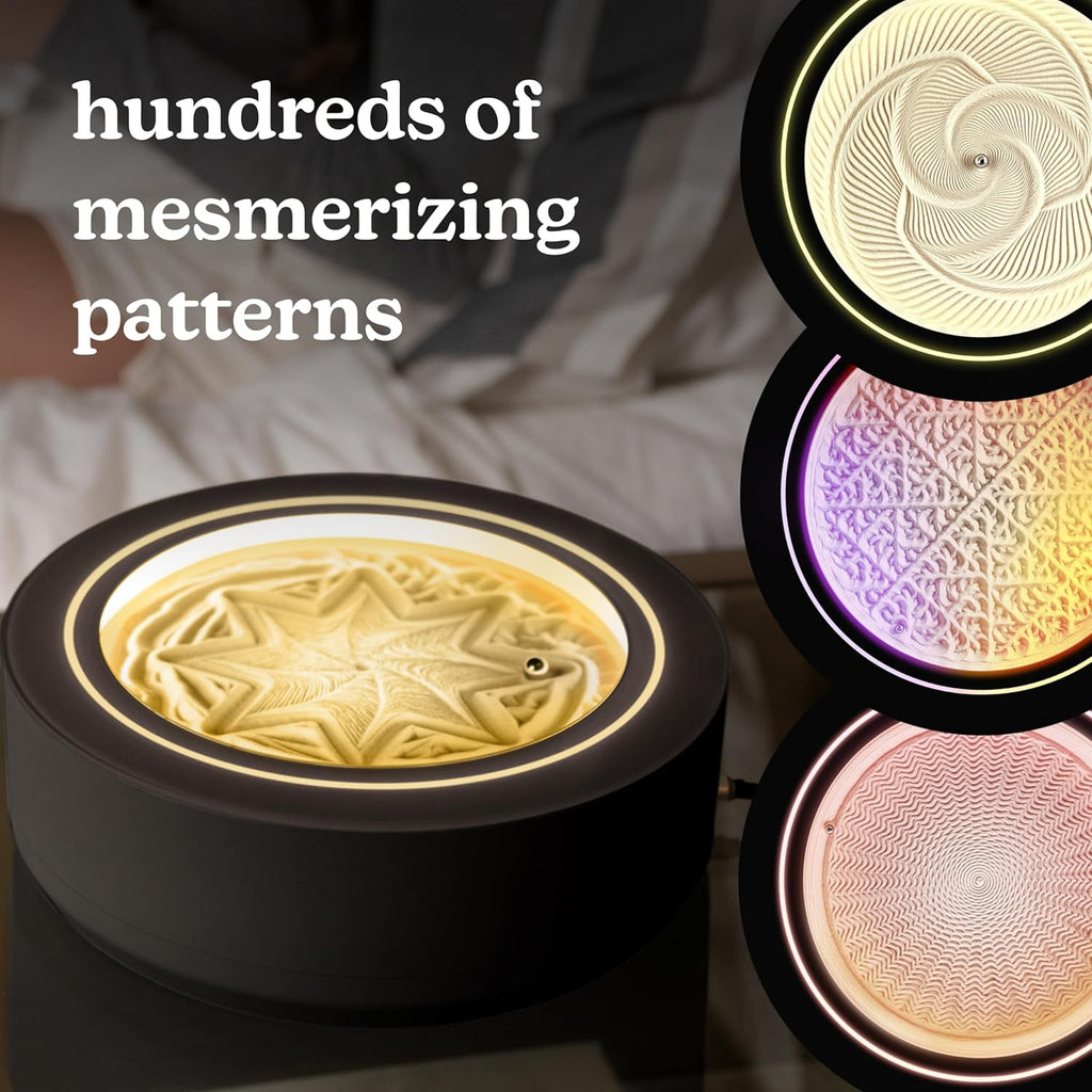 HoMedics 11" Drift Sandscape LED Light Therapy Machine - three thousand