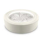 Homedics 11" Drift Sandscape - Zen Garden, Smart LED Lighting & Wi-Fi Enabled (Cream) - three thousand