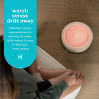 Homedics 11" Drift Sandscape - Zen Garden, Smart LED Lighting & Wi-Fi Enabled (Cream) - three thousand