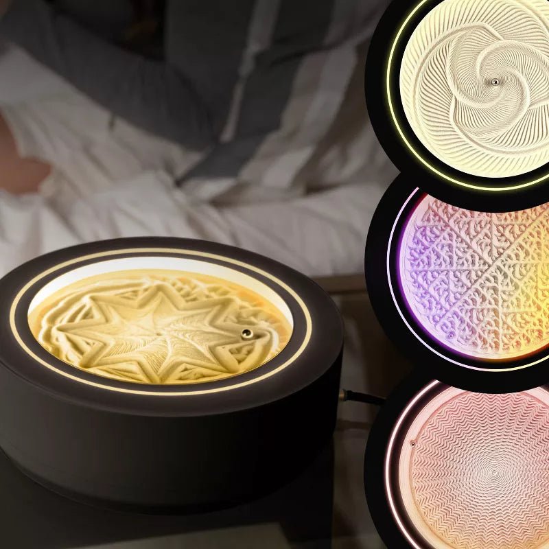 HoMedics 11" Drift Sandscape LED Light Therapy Machine - three thousand