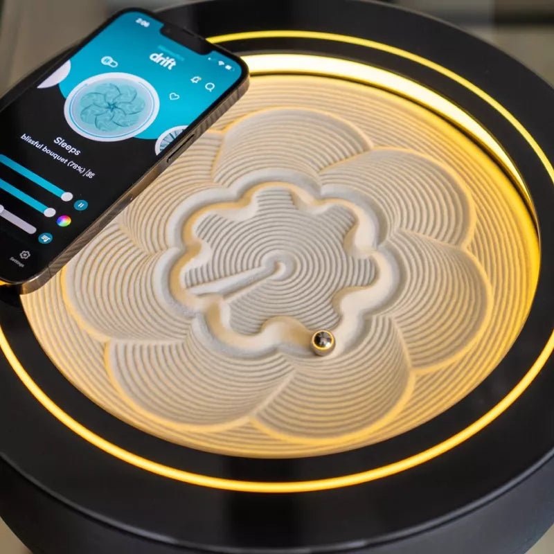HoMedics 11" Drift Sandscape LED Light Therapy Machine - three thousand