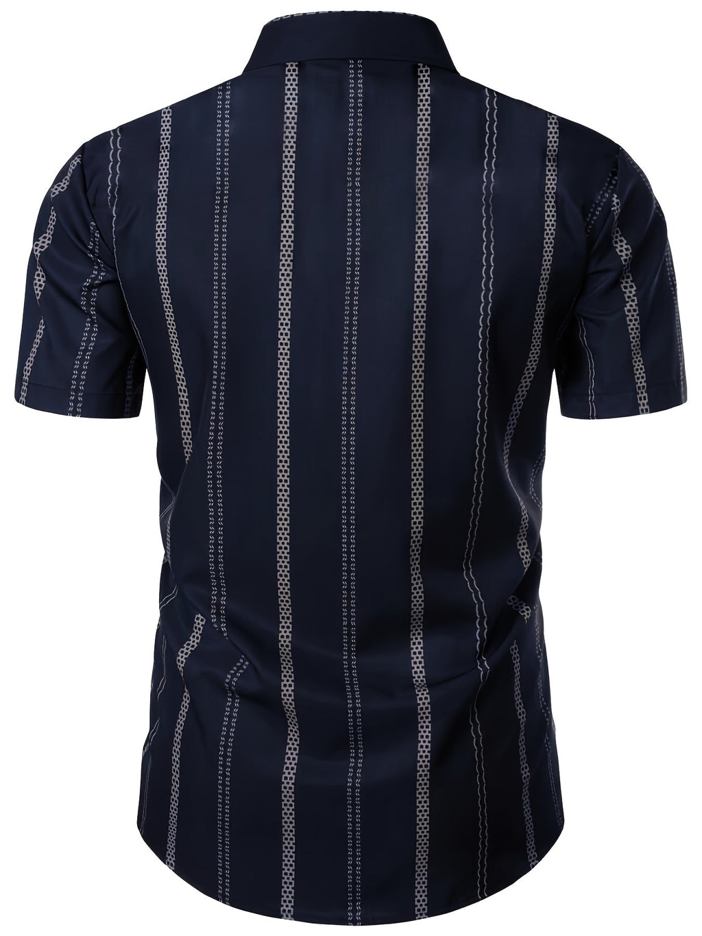 Men's Hawaiian Shirt Short Sleeve Button Down Casual Tropical Aloha Beach Shirts - three thousand